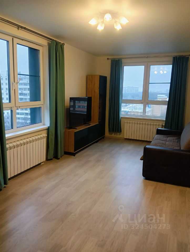 1-комнатная квартира, 44 м²