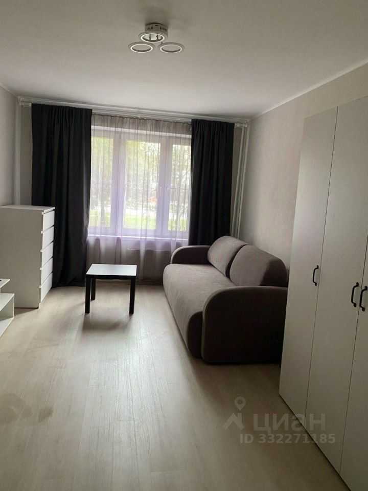 1-комнатная квартира, 34 м²