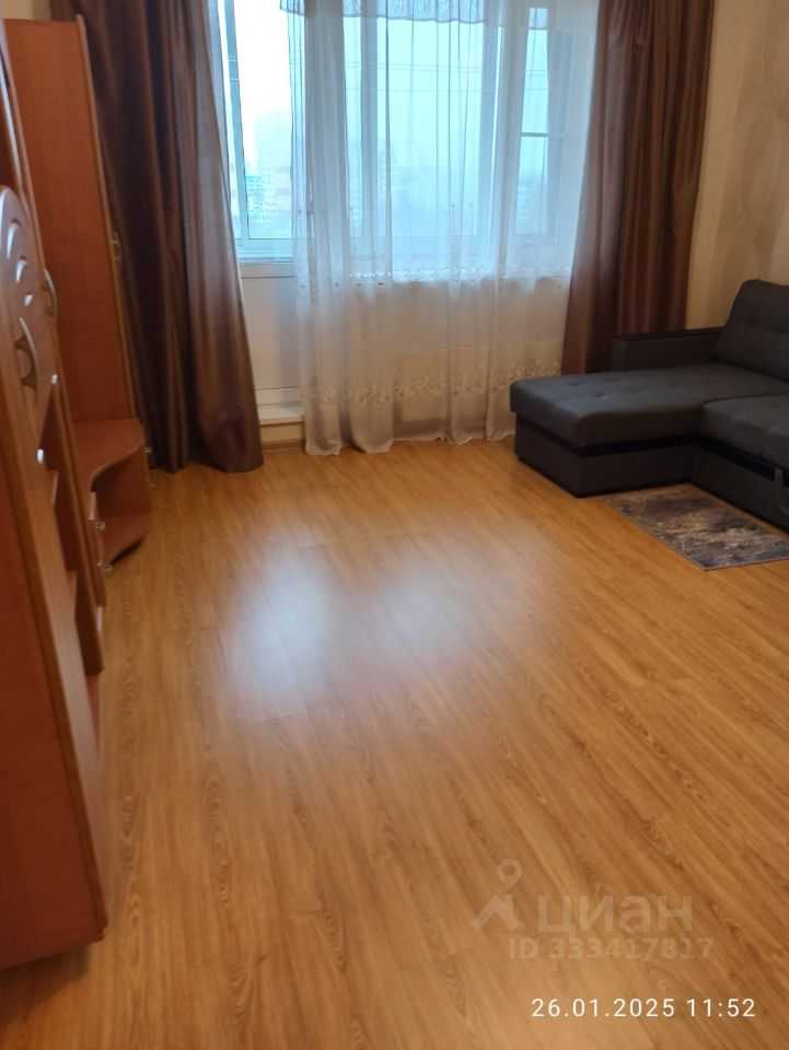 1-комнатная квартира, 43 м²