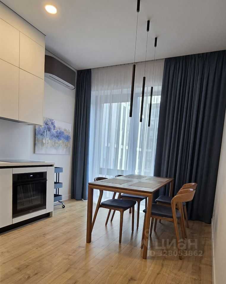1-комнатная квартира, 43,5 м²