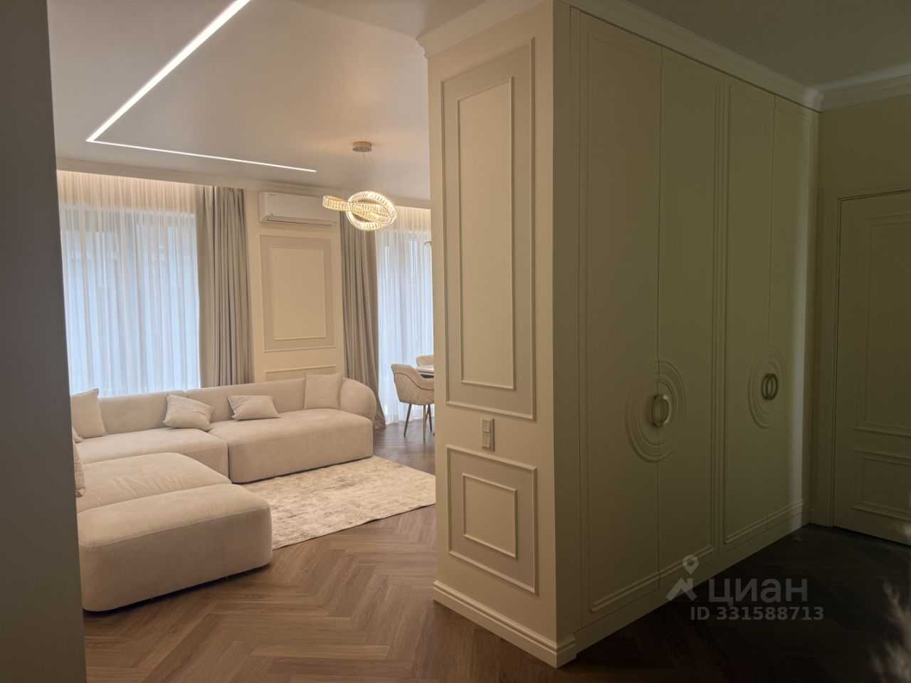 3-комнатная квартира, 92 м² — фотография 2