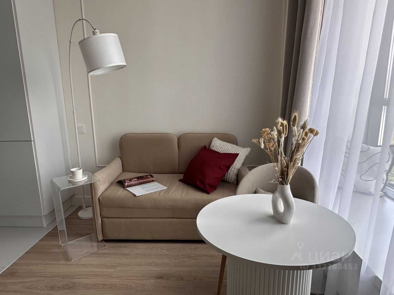 1-комнатная квартира, 27 м² — фотография 3