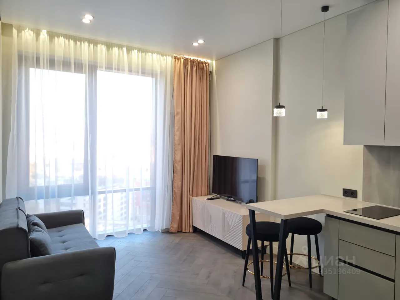 1-комнатная квартира, 38 м²