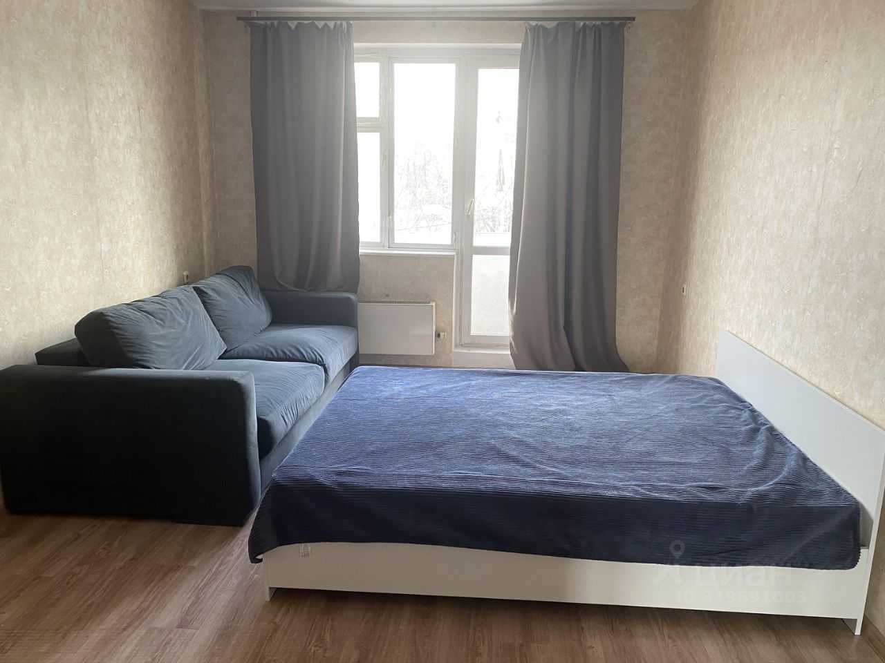1-комнатная квартира, 38 м² — фотография 3