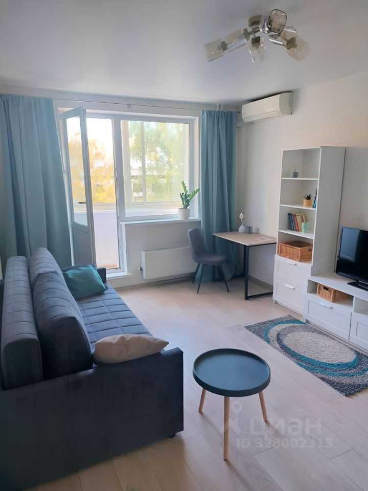1-комнатная квартира, 38 м²