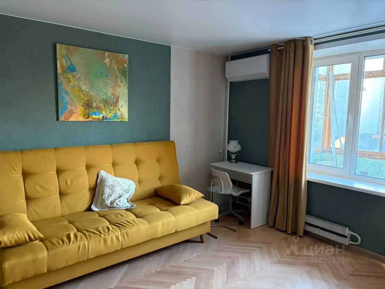 1-комнатная квартира, 37 м² — фотография 2