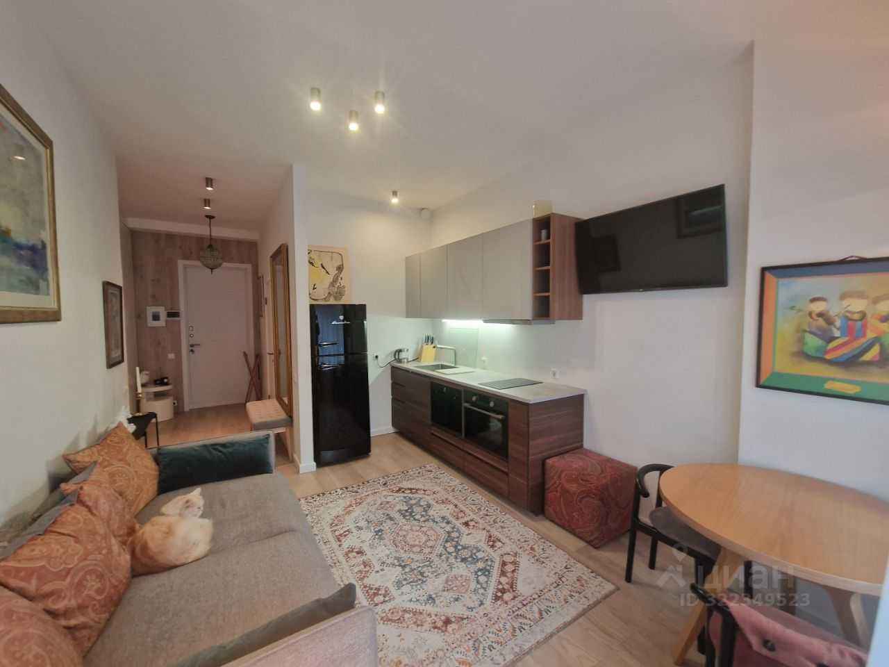 1-комнатная квартира, 42,5 м²