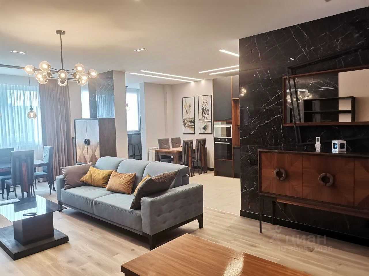 3-комнатная квартира, 133,8 м²
