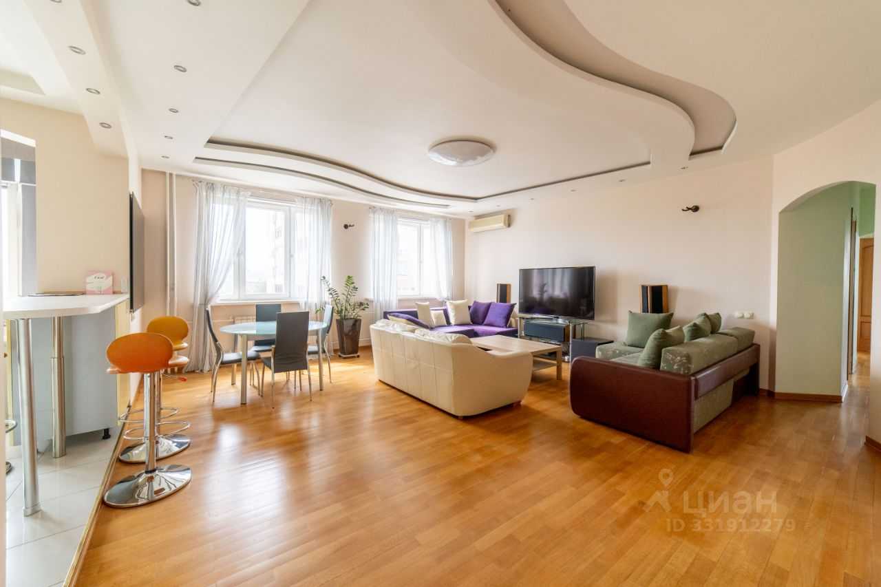 3-комнатная квартира, 126 м²
