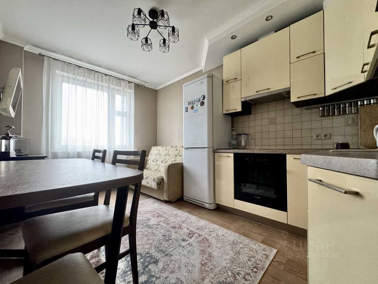 1-комнатная квартира, 44,4 м²