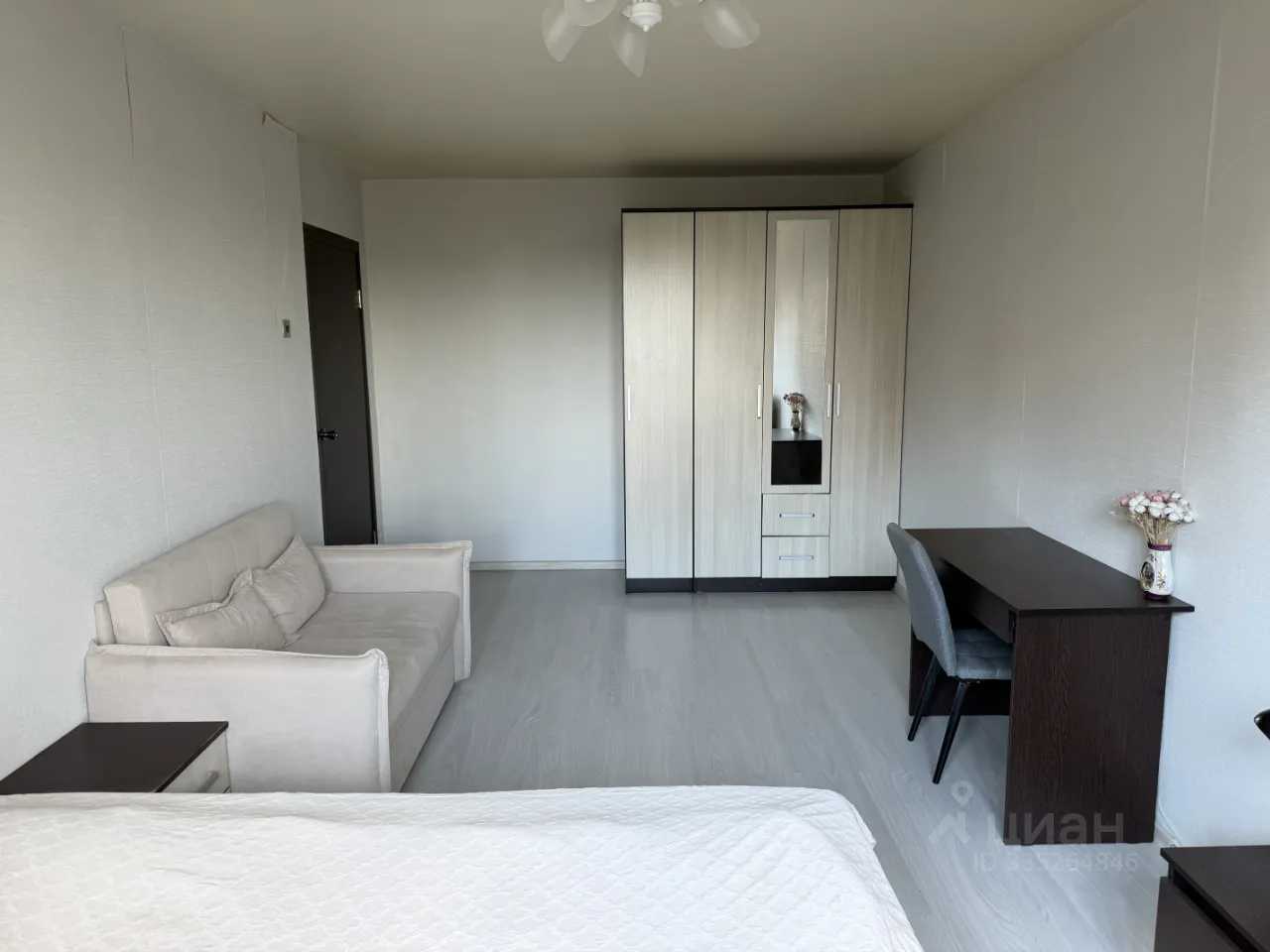 1-комнатная квартира, 32,7 м² — фотография 2