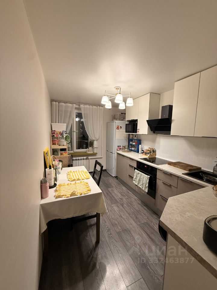 1-комнатная квартира, 34,6 м²