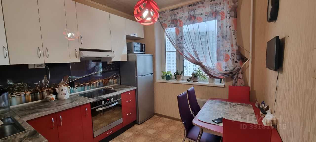 1-комнатная квартира, 38,6 м²