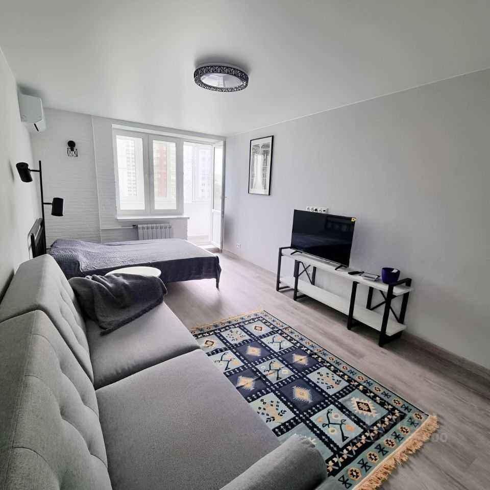 1-комнатная квартира, 44,6 м²
