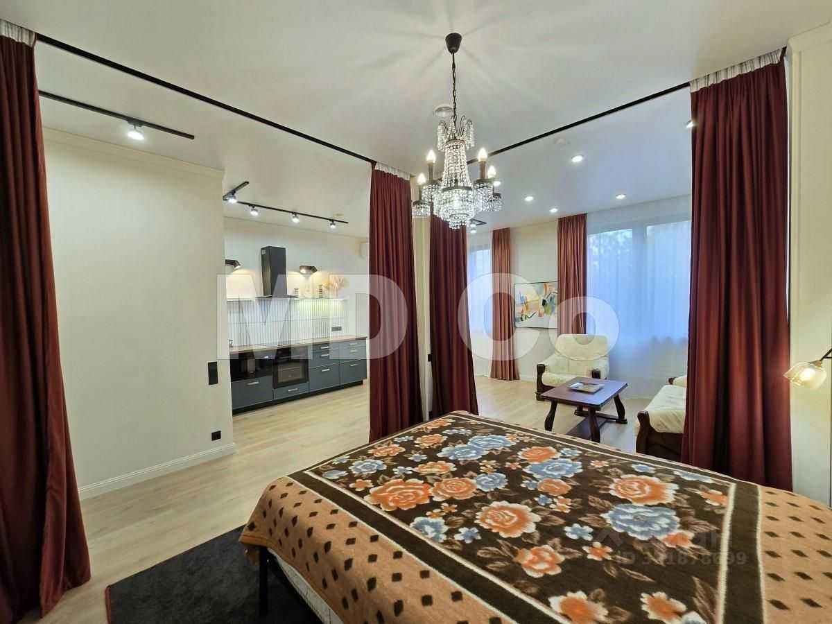 1-комнатная квартира, 52 м²