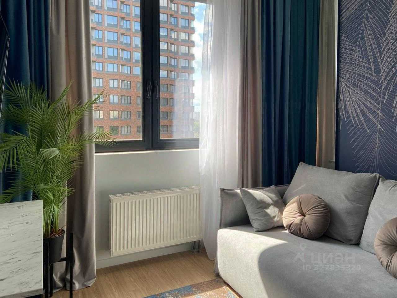 1-комнатная квартира, 29 м²