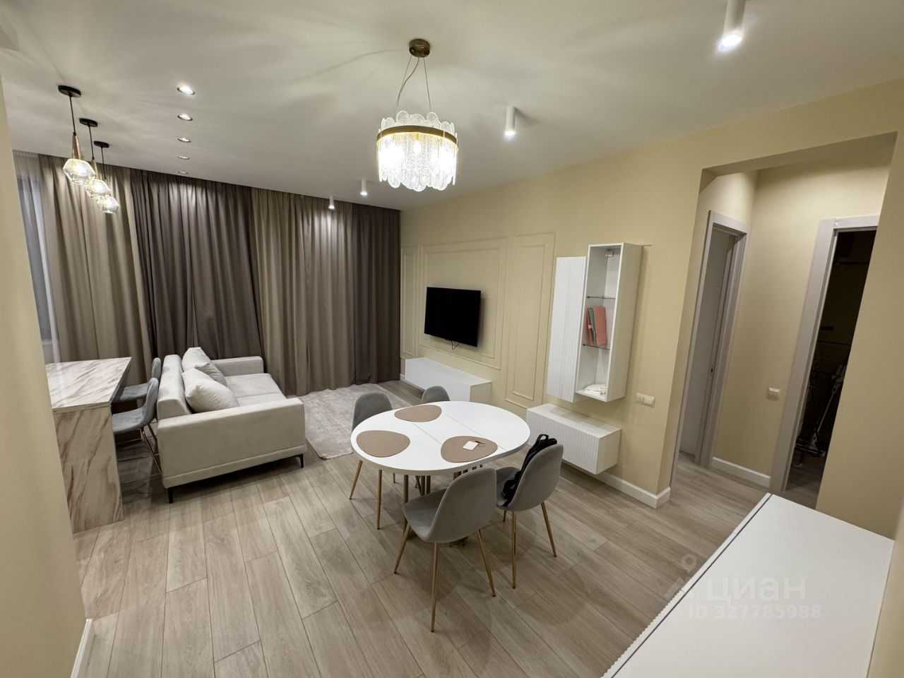 3-комнатная квартира, 88 м²