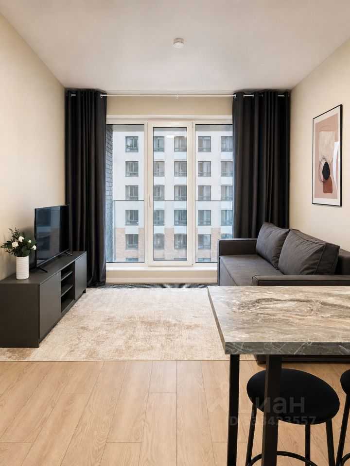1-комнатная квартира, 37 м² — фотография 2