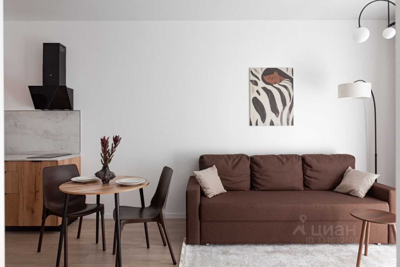 1-комнатная квартира, 35 м² — фотография 2