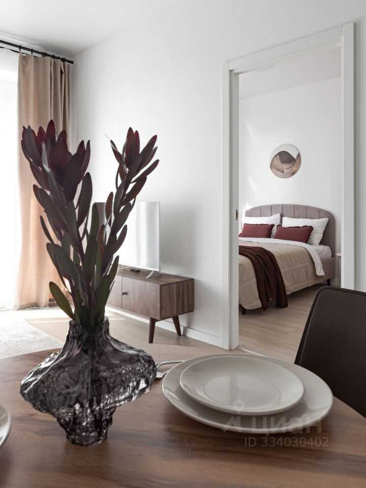 1-комнатная квартира, 35 м²