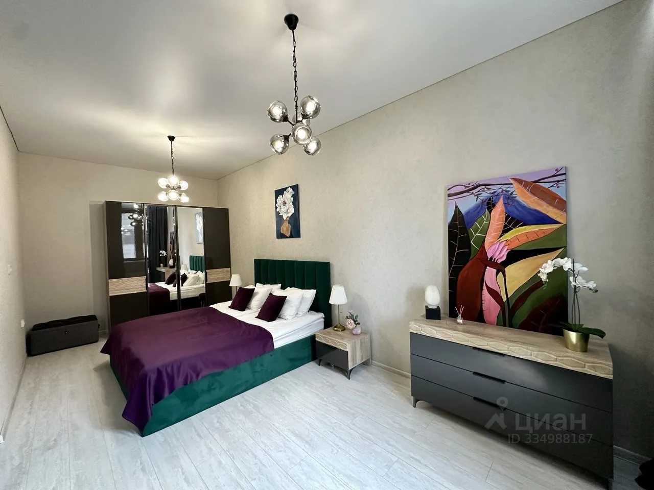 1-комнатная квартира, 44 м²
