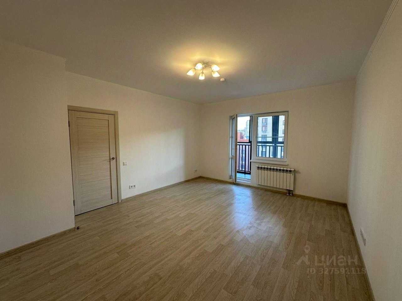 1-комнатная квартира, 39,6 м²