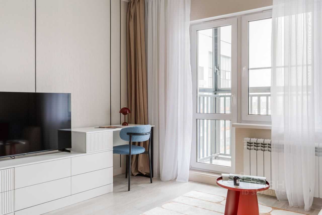 1-комнатная квартира, 40 м² — фотография 3