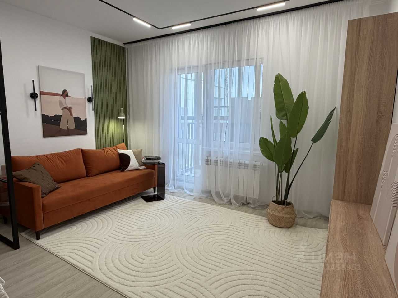1-комнатная квартира, 40 м² — фотография 2