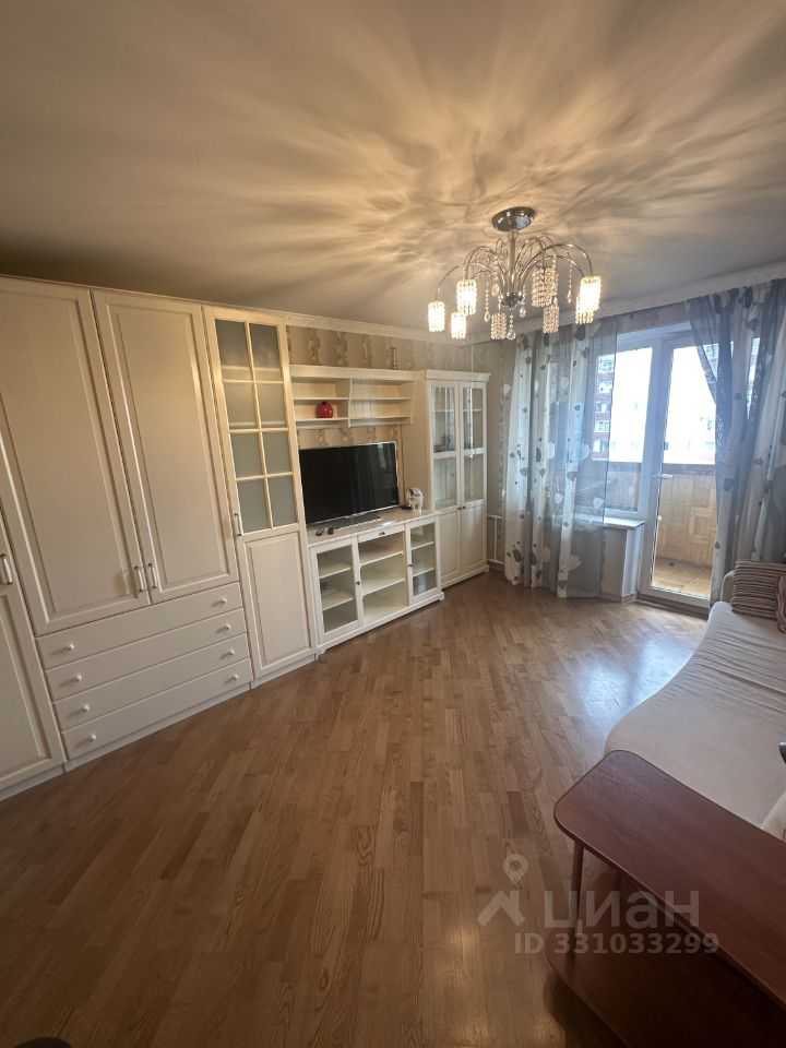 1-комнатная квартира, 39 м² — фотография 2