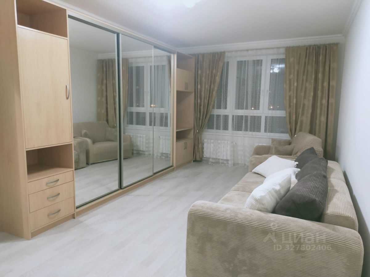 1-комнатная квартира, 43 м² — фотография 2