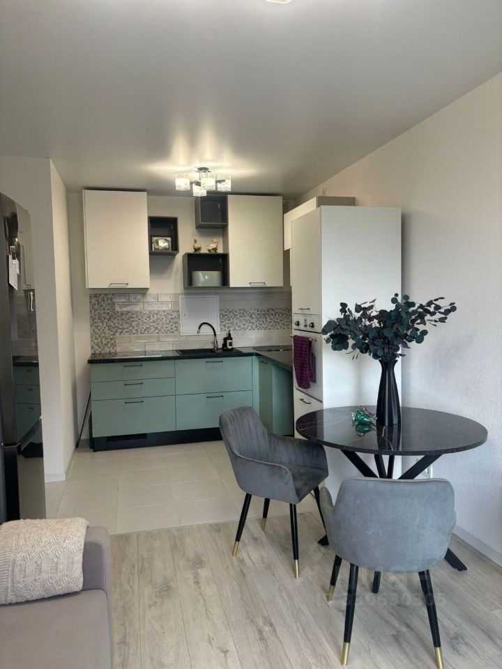 1-комнатная квартира, 37,2 м²