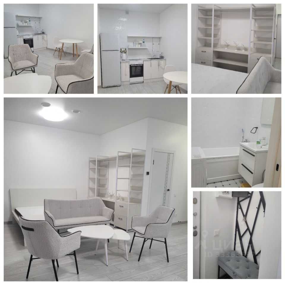 1-комнатная квартира, 35 м²
