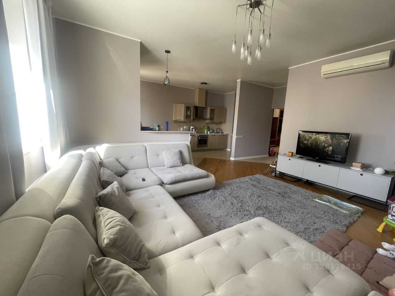 3-комнатная квартира, 140 м²