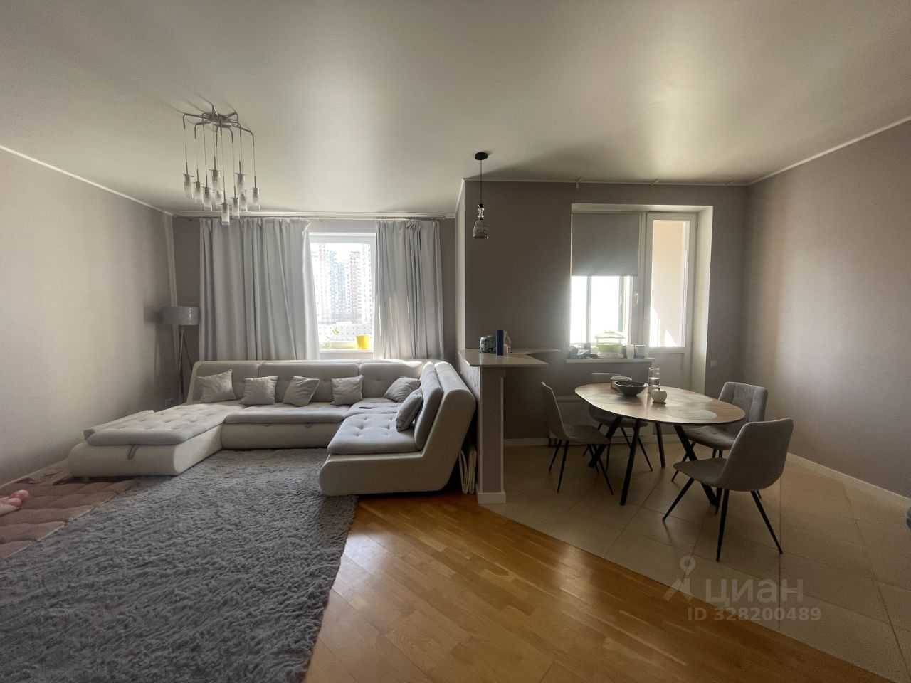 3-комнатная квартира, 120 м² — фотография 3