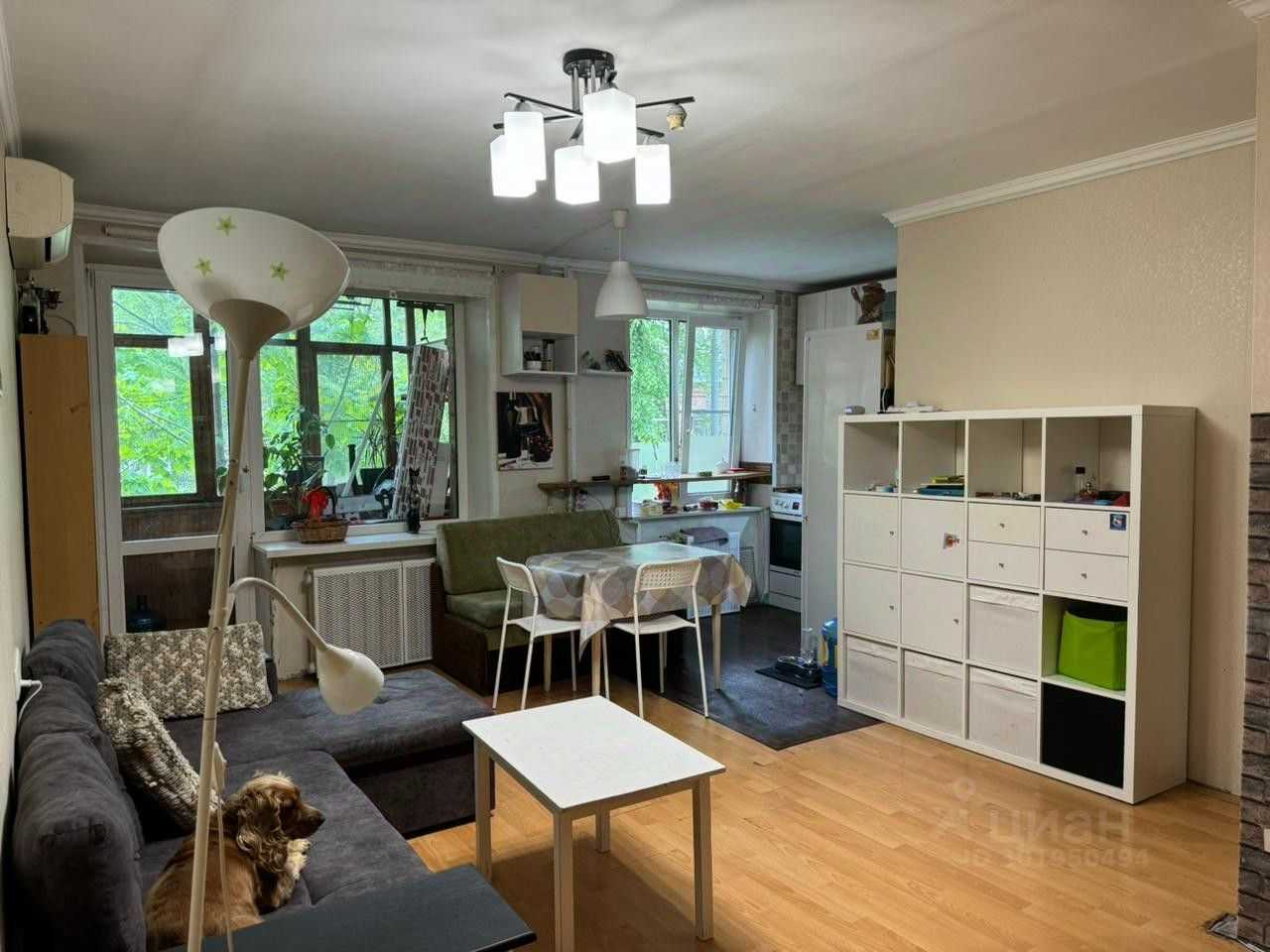 3-комнатная квартира, 55 м²