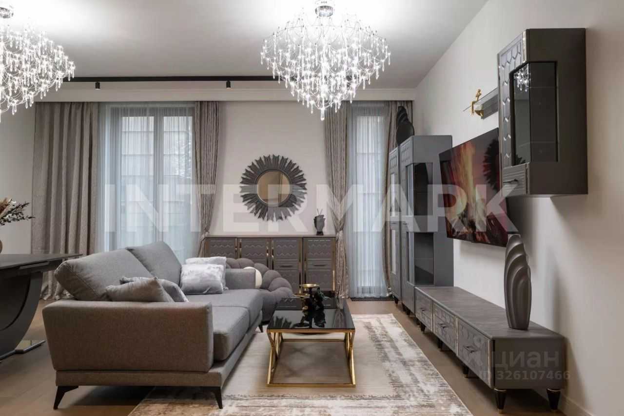 3-комнатная квартира, 121 м²