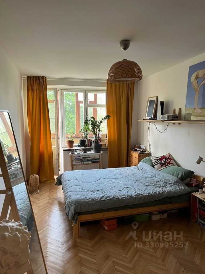 3-комнатная квартира, 55,8 м²
