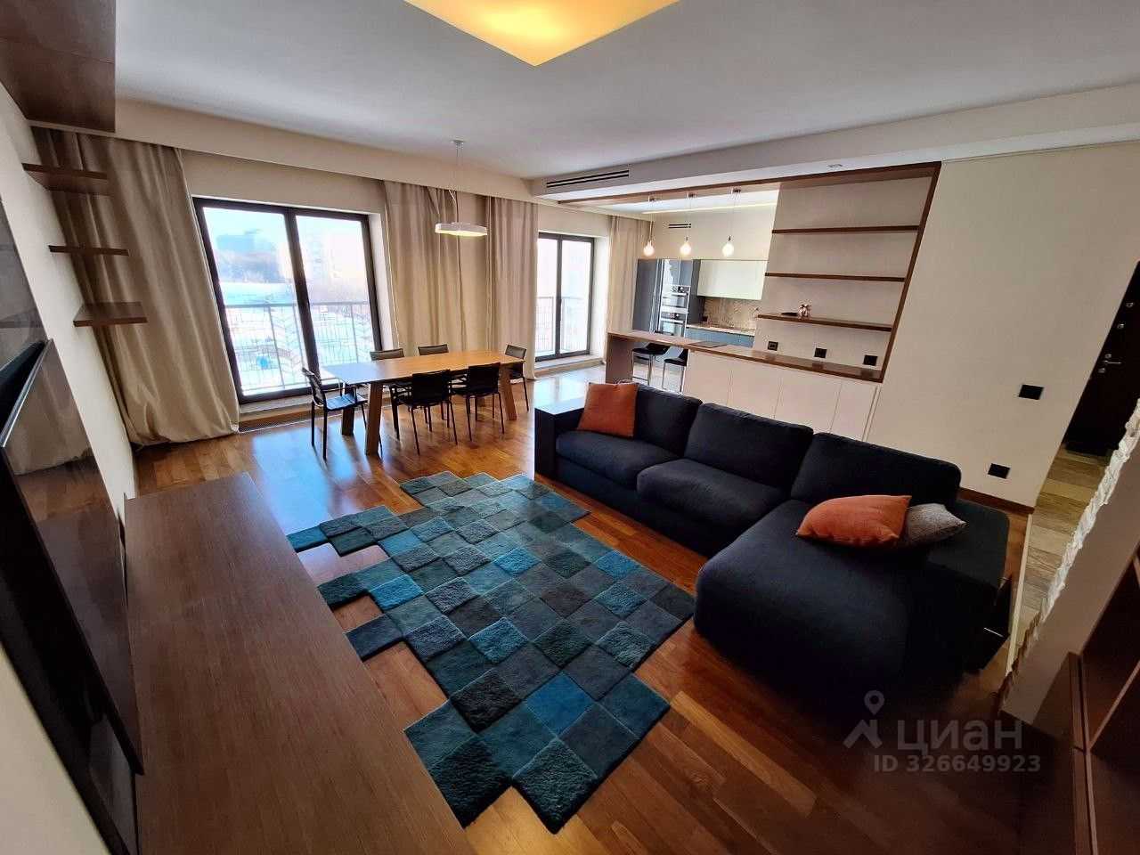 4-комнатная квартира, 160 м²