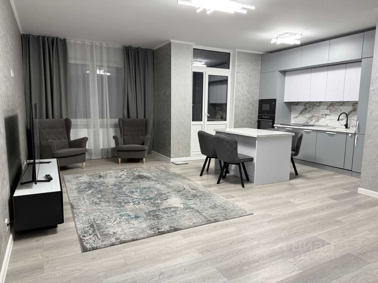 3-комнатная квартира, 89 м²