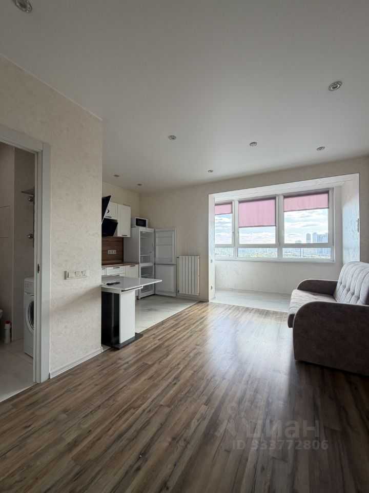 1-комнатная квартира, 29 м²