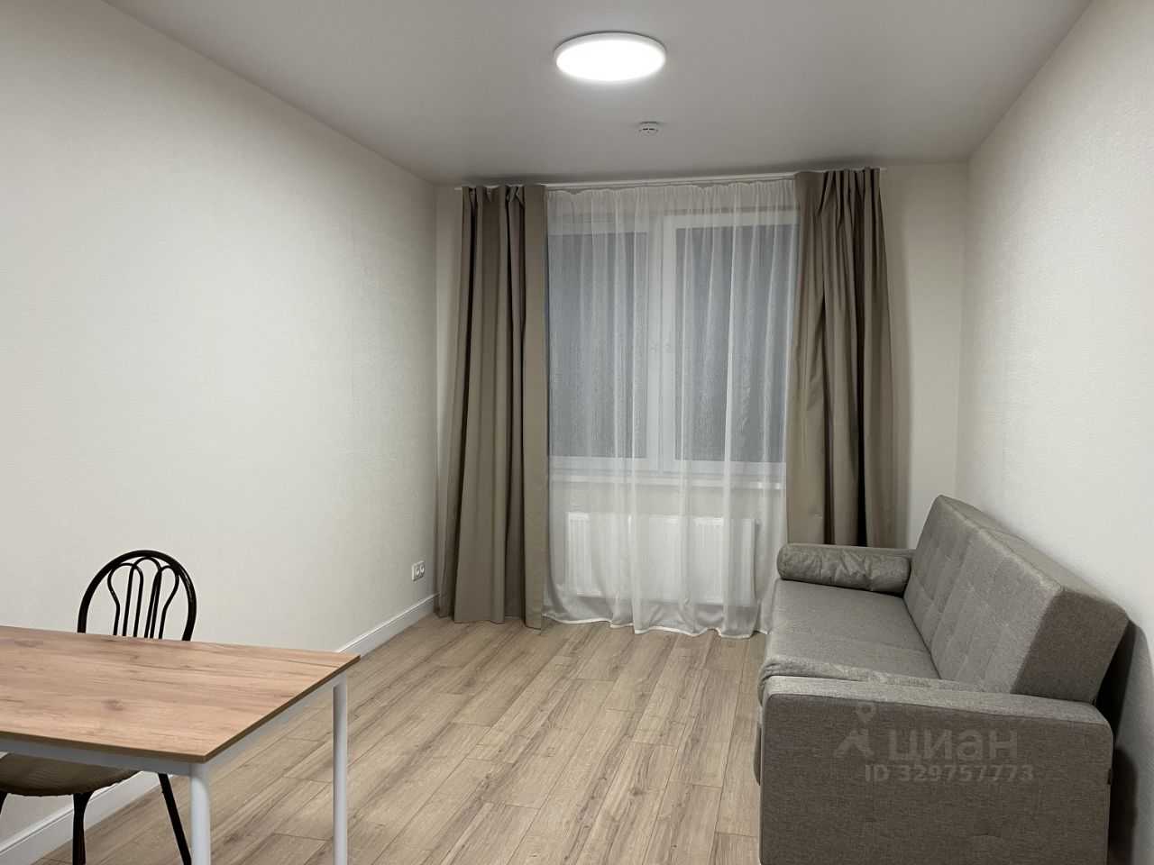 1-комнатная квартира, 39 м²