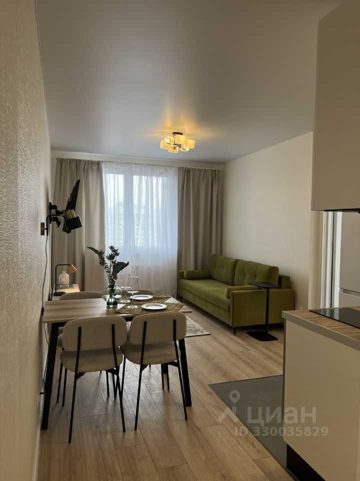 1-комнатная квартира, 41,4 м² — фотография 2