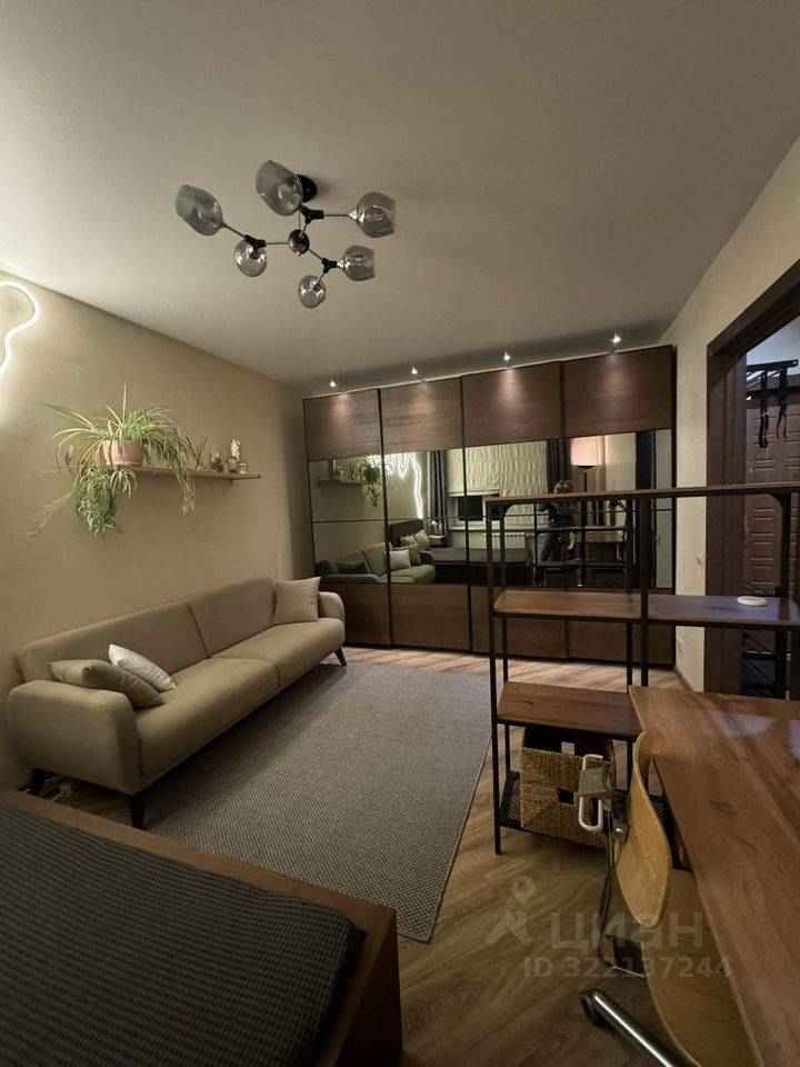 1-комнатная квартира, 36 м² — фотография 2