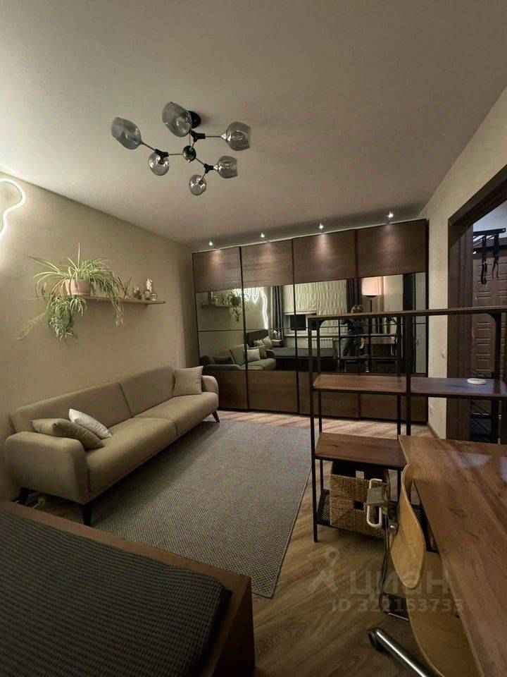 1-комнатная квартира, 38 м² — фотография 2