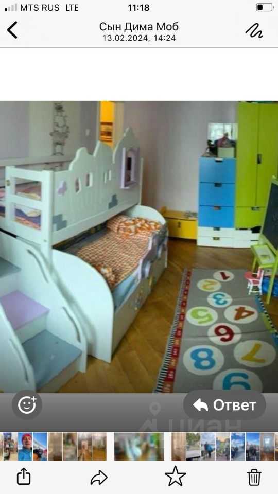 3-комнатная квартира, 73 м² — фотография 2