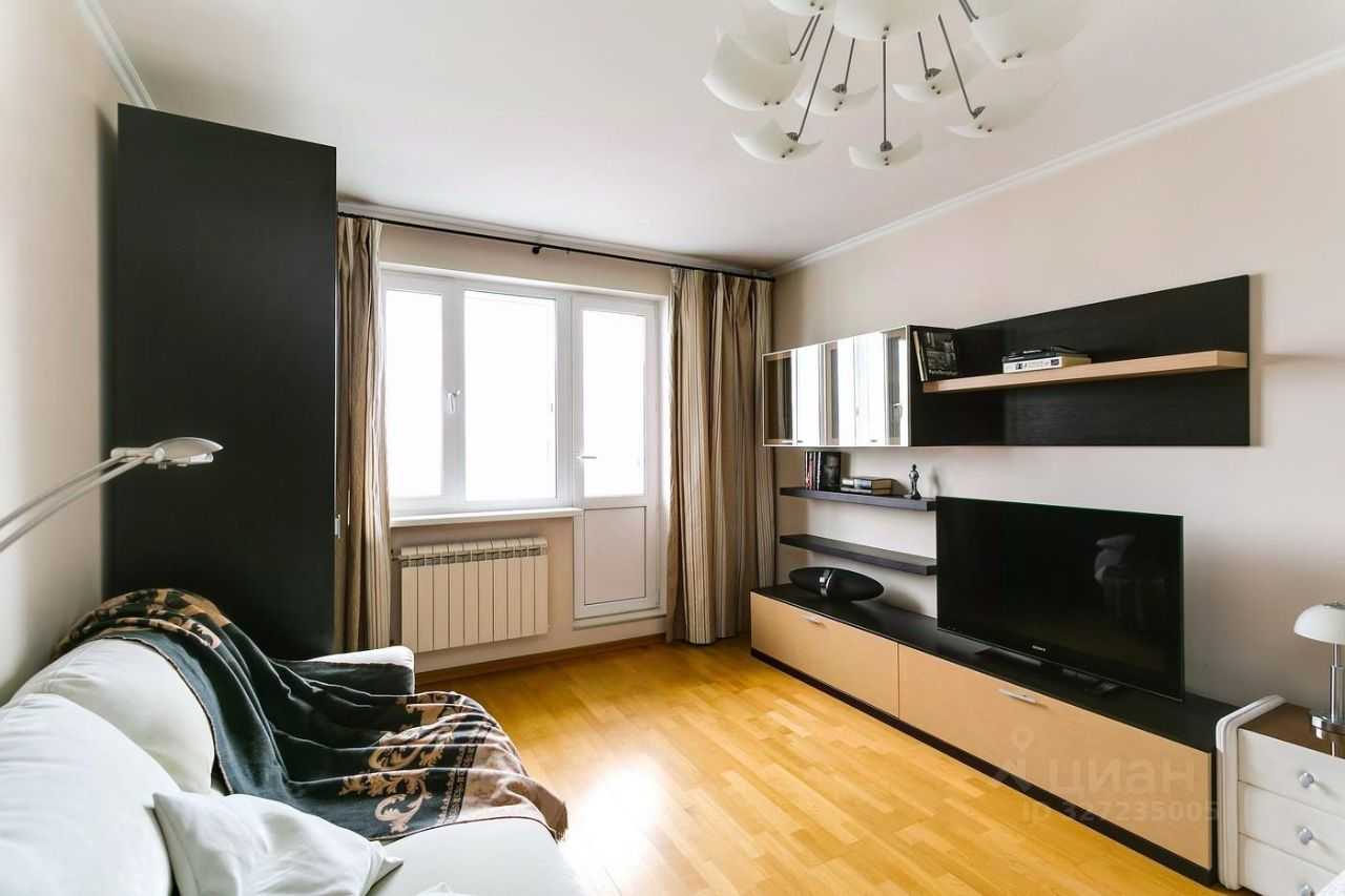 1-комнатная квартира, 38 м² — фотография 2