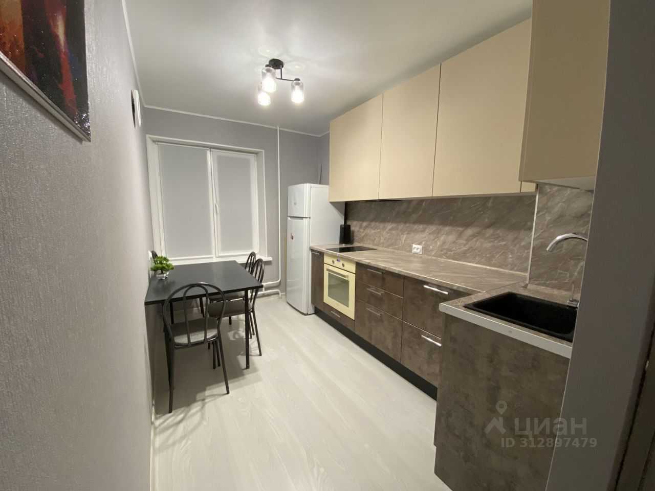 3-комнатная квартира, 61 м²