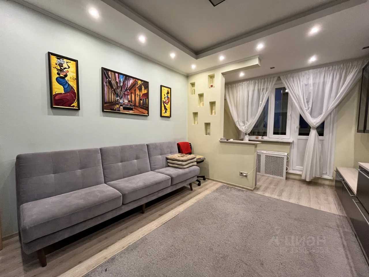3-комнатная квартира, 66 м²