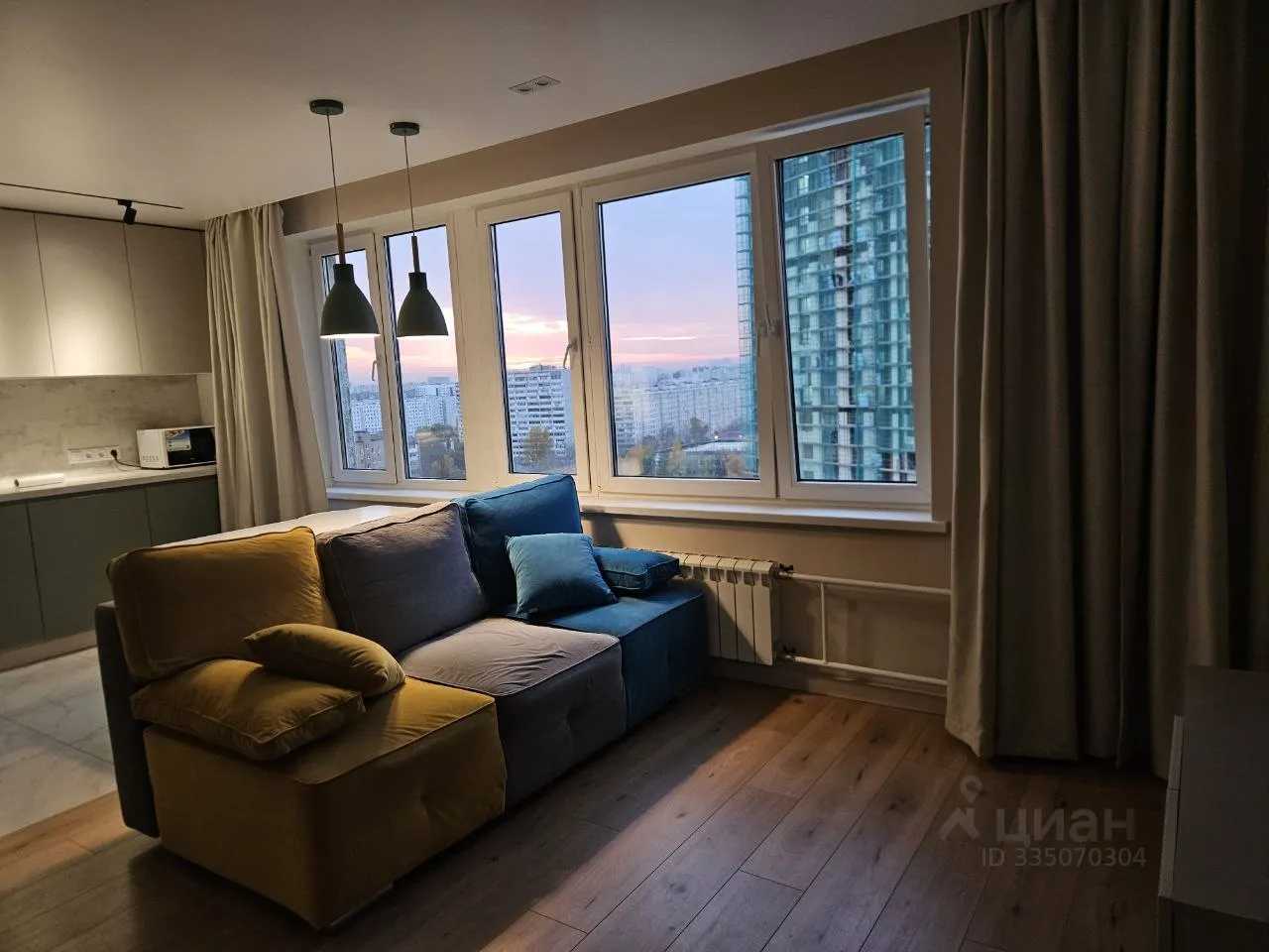 3-комнатная квартира, 65 м²