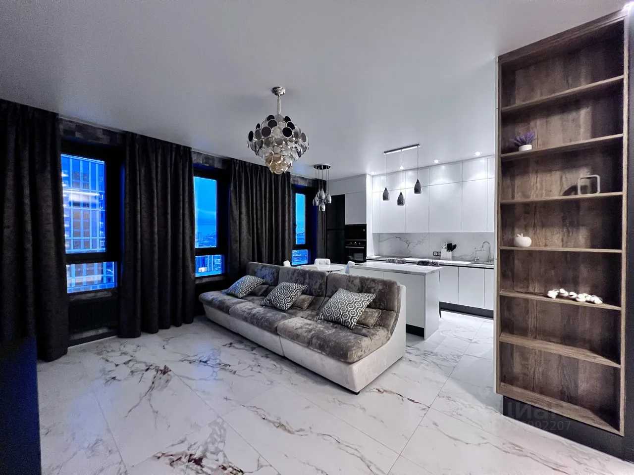 3-комнатная квартира, 92 м²